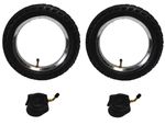 2 x Out N About Nipper PUNCTURE PROTECTED Off Road Pram Tyres & Tubes Set