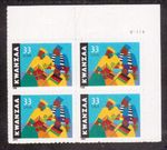 Scott #3368...33 Cent... Kwanzaa... Plate Block  
