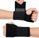 2 Pack NHS Wrist Hand Brace Splint Support for Sprain Injury Carpal Tunnel Pain