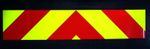 Rear Chevrons Fluorescent / Reflective  Magnetic / Self Adhesive vehicle sign