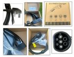 EV Charger 3 Pin UK to Type 2 Portable Granny Cable 3.5m 13A IP65 Electric Car
