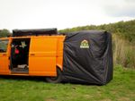 VW Transporter Tailgate Awning Campervan Tent Canopy Living Pod | T4 T5 T6 Black
