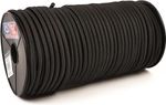 EVERLASTO BLACK ELASTIC BUNGEE ROPE SHOCK CORD 4MM 6MM 8MM 10MM VARIOUS LENGTHS