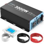3000W 6000W Pure Sine Wave Power Inverter Converter 12V to 240V Camping Boat Car
