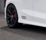 Audi Rings Side Decals x 2 size 200mm x 70mm (Choice of colours)
