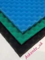 Set Kockney Koi Foam Sponge Fish Pond Filter Pads 11" x 17"