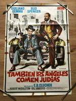 Used - Movie Poster - EVEN ANGELS EAT BEANS - Spanish