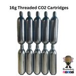 CO2 Gas Cartridge 16g Threaded Food Grade for Keg Charger Uflow Mini Regulator