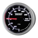 Turbosmart Turbo Boost Gauge 52mm - 0-30 PSI - Black Dial Face - Inc Fitting Kit