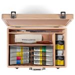 Winsor & Newton Galeria Acrylic Colour Wooden Artists Paint 8 x 60ml Set