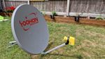 Satellite Dish UNIVERSAL for Sky, 60-65CM Freesat, Canal+, Sky Italia