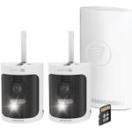 Swann AllSecure4K Wireless Security Kit with 2 x Wire-Free Cameras & NVR Tower