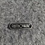 Suitable for Rimova logo metal aluminum label luggage logo sticker logo