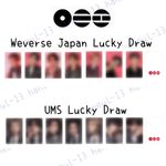 BTS Official Photocard LUCKY DRAW Japan Limited ARIRANG UMS & Weverse