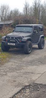 jeep wrangler JK with LOW MILEAGE