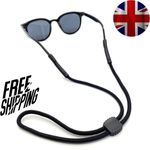 Sports Sunglasses Glasses Neck Cord Strap Retainer String Lanyard Gorilla grip.