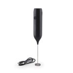 Salter Rechargeable Milk Frother – Handheld, USB, One Touch, Easy Clean, Black