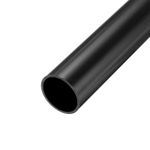 34.2mm ID 38mm OD 500mm 1.5 Inch PVC Rigid Tube Round Pipe Dark Grey High Impact