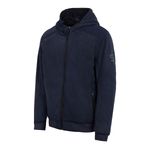 Spada Blade Zip Front CEAA Motorcycle Motorbike Armoured Hoodie Turbulence Navy