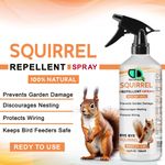 100% Natural Squirrel  Repellent | Non-Toxic - Protection for Gardens & Patios