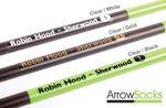  36 x ArrowSocks Archery Arrow Shaft Stickers / Decals / Labels - (Not Wraps)