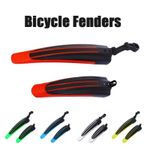 2Pcs Rainproof Bike Mudguards for 20/22/24/26 Inch Bikes Wheel Guards