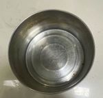 Stainless Steel Standard Dog Bowl, Dishwasher Safe, Silver, 1 Bowl