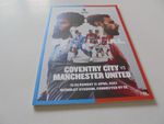 2024 COVENTRY CITY v MANCHESTER UNITED (FA CUP SEMI FINAL) PROGRAMME - IN STOCK