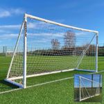 Q-FOLD Folding Football Goal 12x6'
