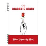 Diabetic Diary | Blood Sugar Log Book | 2 years | A5 | wiro | 108Pages on 120gsm