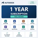 AUTODESK ALL APPS – ONE YEAR
