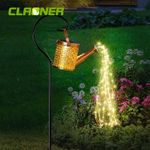 SOLAR POWERED WATERING CAN 90 LED STRING LIGHT OUTDOOR GARDEN ART LAMP DECOR UK