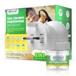 DOG CALMING DIFFUSER PLUG IN & REFILL HELPS STRESS ANXIETY BARKING CALM DOGS PET