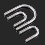 M6 M8 M10 M12 U Bolts Round Bend U-Bolt U Clamp A2 304 Stainless Steel Hardware