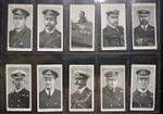 LAMBERT & BUTLER, NAVAL PORTRAITS 1915. SET OF 50 CIGARETTE CARDS 