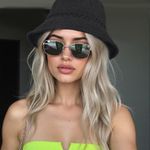 Crochet Bucket Hat, Faux Straw Weaving Sun Hat Packable Mesh