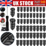 60X Tire Repair Screw In Rubber Plug Nail Car Tyre Puncture Repair Set Off-Road