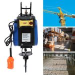 Electric Hoist 30m 500kg Wired With Remote Blue UK Plug Heavy Duty Lifting Tool
