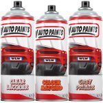 VOLKSWAGEN REFLEX SILVER PAINT CODE LA7W AEROSOL SPRAY PAINT  LACQUER