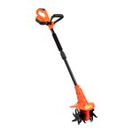 eSkde LITI1 18V Cordless Garden Cultivator Rotovator Tiller Kit with 4 Blades