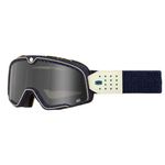 100% Barstow Denim Motocross Goggles Dark Smoke Lens Adult