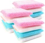 Non-Scratch Scouring Pads Pearl Scourers 24 Multi-Purpose Cleaning Non Stick Pan