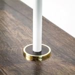 Stair Rods UK Ali Radiator Pipe Cover Brass 3mm Height