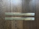 Chrome Door Sill Protector 2 door 2 pcs S.STEEL For VW CADDY  2004 +