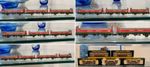 Graham Farish N Gauge Plasmor Blockfreight OBA Open Wagons Weathered x5