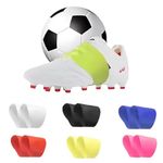 1Pair Soccer Lace Bands Silicone Shoelaces Covers Anti-slip Football Cleat Cover