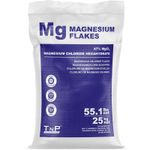 Magnesium Flakes 25kg 100% Natural Pure Bath Salt Soak Salts Magnesium Chloride