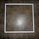 LED Ceiling Panel Frame Kit Easy Install Surface Mount Box for 600 x 600mm White