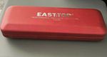 Easttop T2406S Chromatic Harmonica Key of C Silver/Black Metal w/ Case