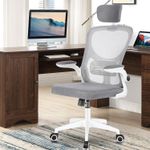Mesh Office Chair Ergonomic 360° Swivel Lift Computer Desk Adjustable Height